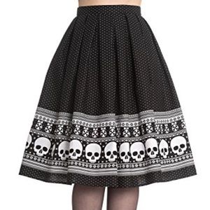 Hell Bunny Christmas Skirt